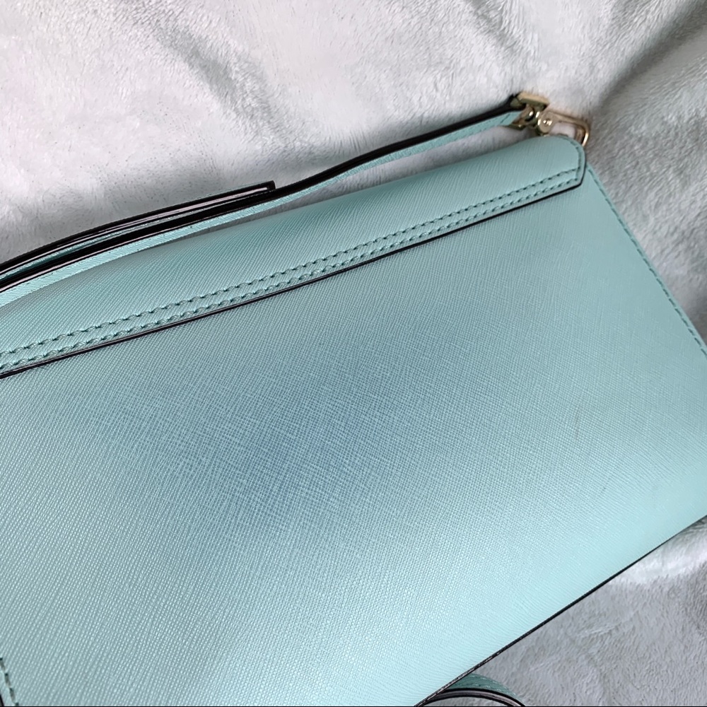 [Sold] Kate Spade Blue Crossbody Purse - Picture 6 of 6